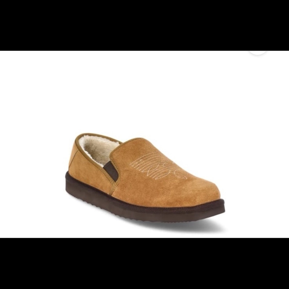George Men's Genuine Suede Western Slippers 11/12
